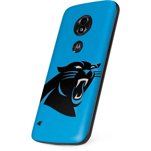 NFL Carolina Panthers Large Logo Moto E5 Play Skin